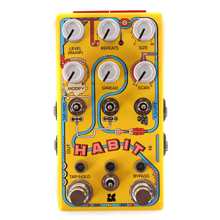 Chase Bliss Habit Echo Collector Delay Effect Pedal