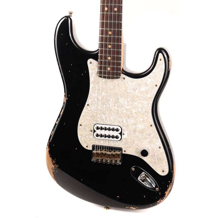 Fender Custom Shop 1969 Stratocaster Hardtail Heavy Relic Black Used