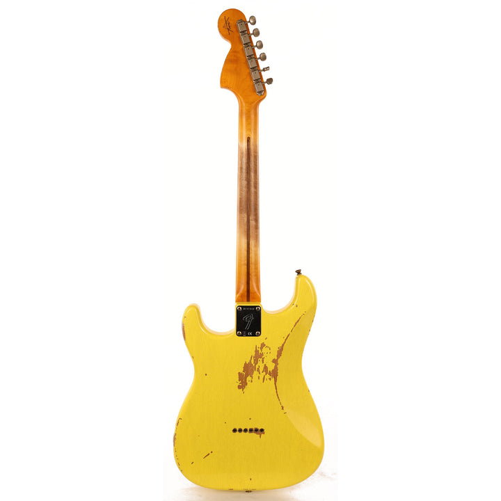 Fender Custom Shop 1969 Stratocaster Hardtail Heavy Relic Graffiti Yellow