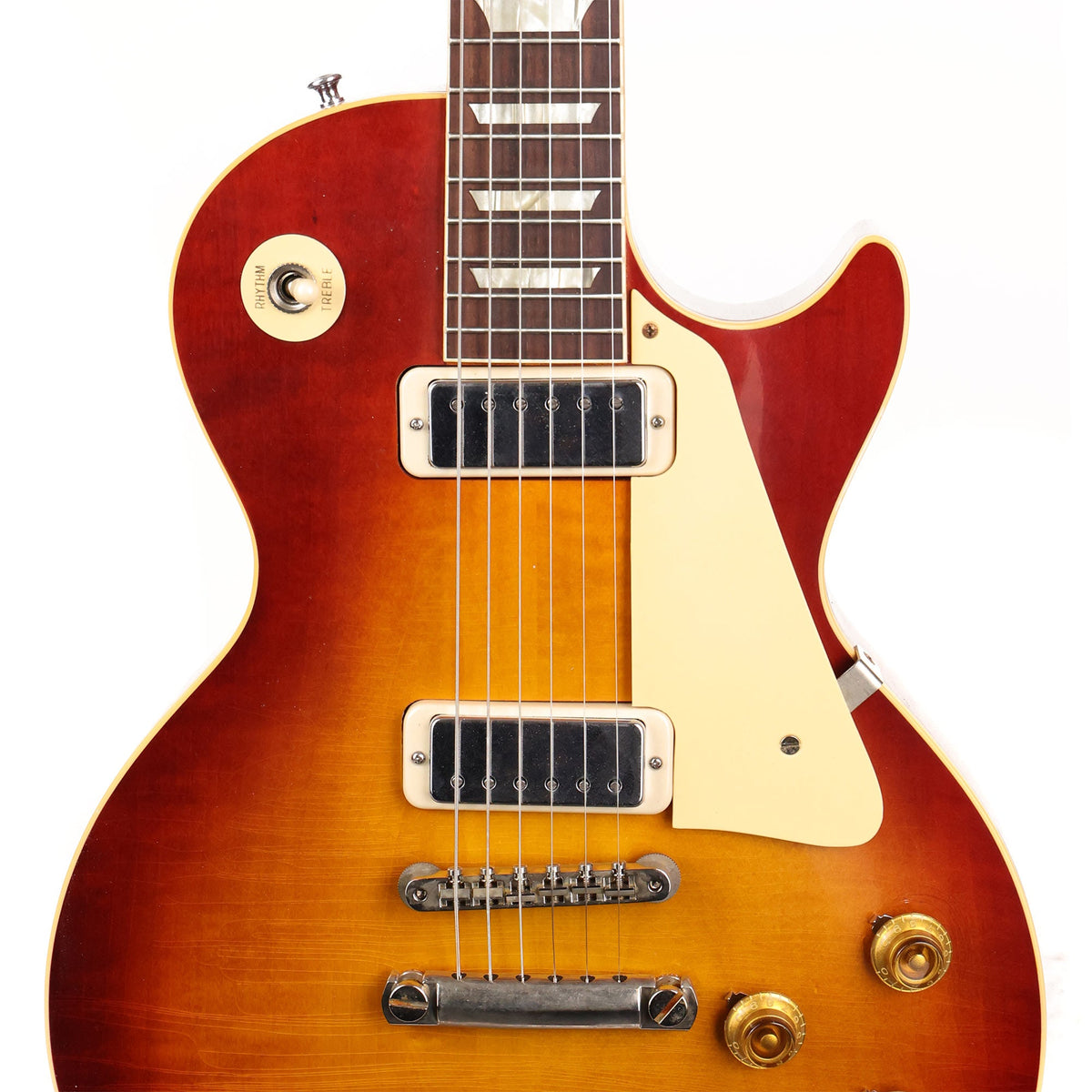 Gibson Custom Shop 1956 Les Paul Factory Burst with Mini Humbuckers Ultra Light Aged Murphy Lab — 6
