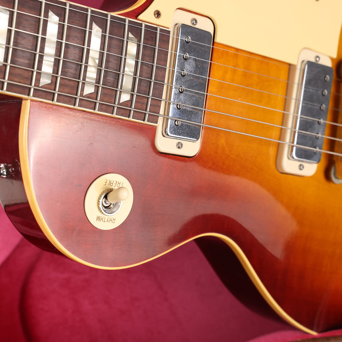 Gibson Custom Shop 1956 Les Paul Factory Burst with Mini Humbuckers Ultra Light Aged Murphy Lab — 8