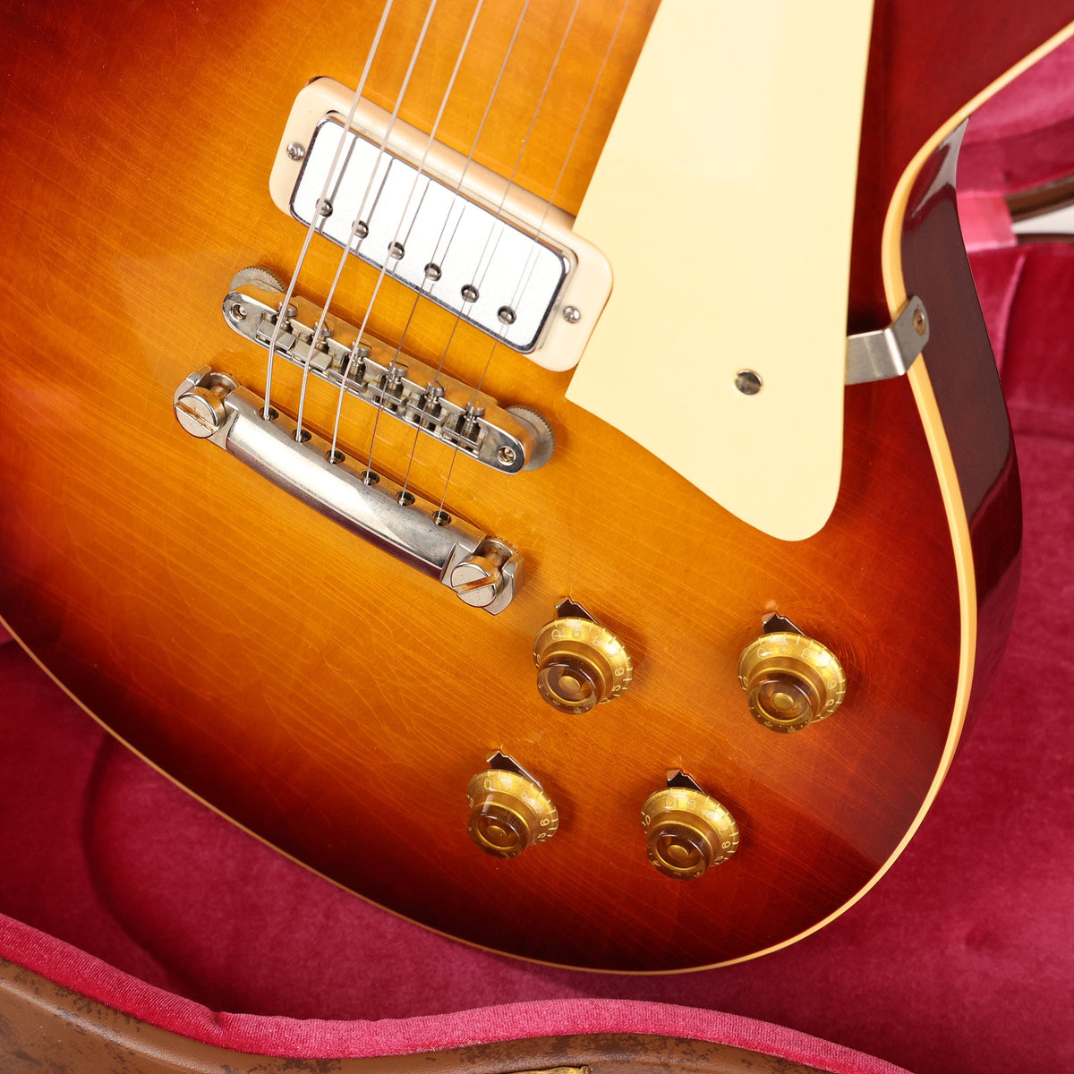 Gibson Custom Shop 1956 Les Paul Factory Burst with Mini Humbuckers Ultra Light Aged Murphy Lab — 9