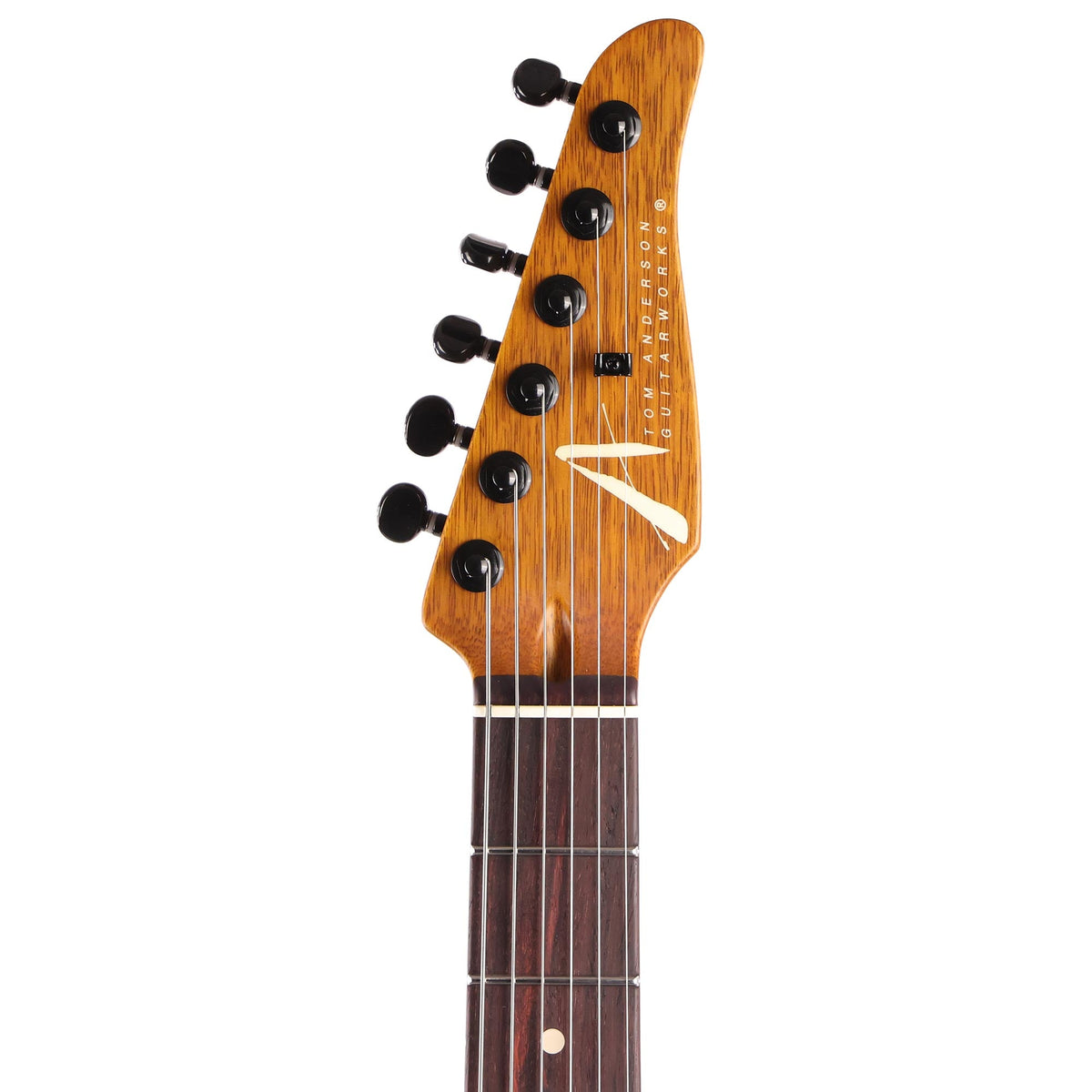Tom Anderson Raven Superbird White Limba Satin Transparent Amber — 4