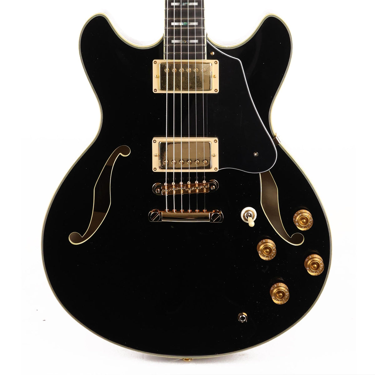 Ibanez JSM20TH John Scofield 20th Anniversary Signature Gloss Black — 1