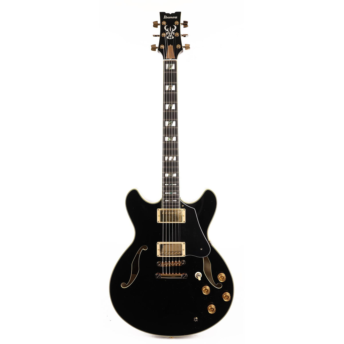 Ibanez JSM20TH John Scofield 20th Anniversary Signature Gloss Black — 2
