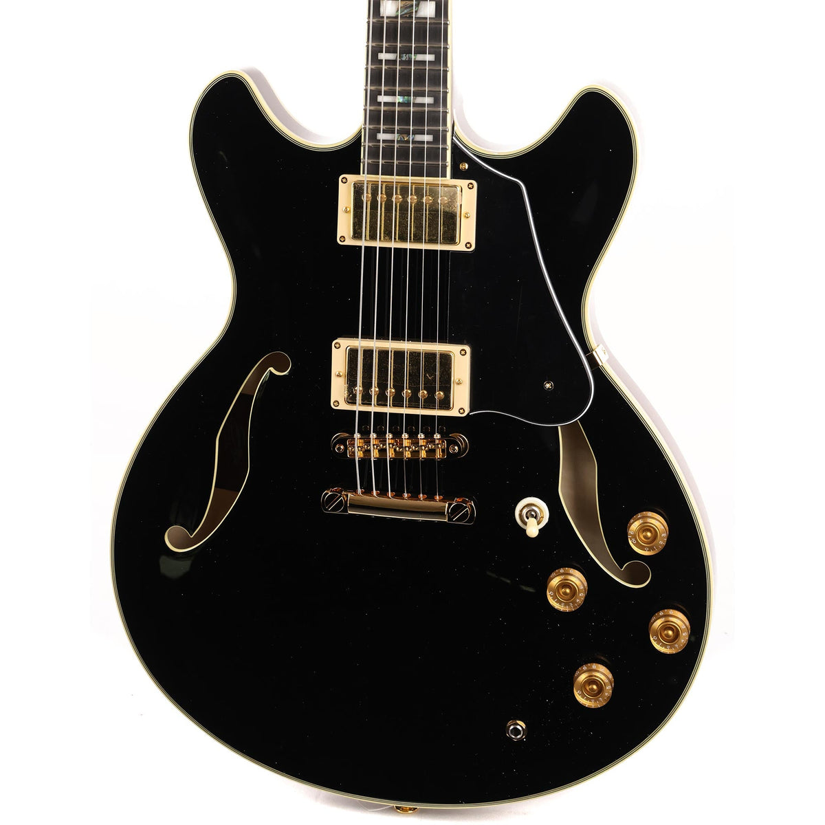 Ibanez JSM20TH John Scofield 20th Anniversary Signature Gloss Black — 7