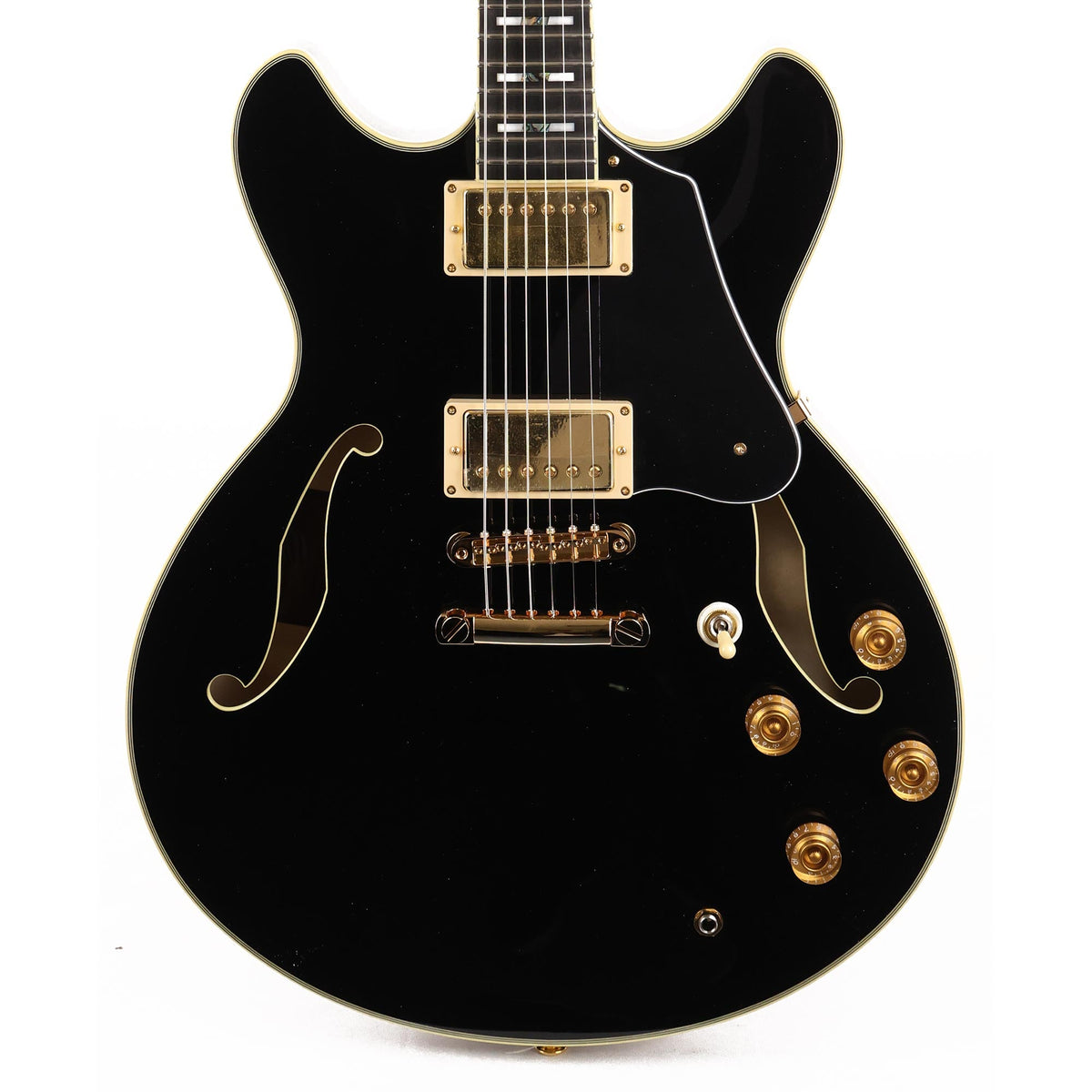 Ibanez JSM20TH John Scofield 20th Anniversary Signature Gloss Black — 1