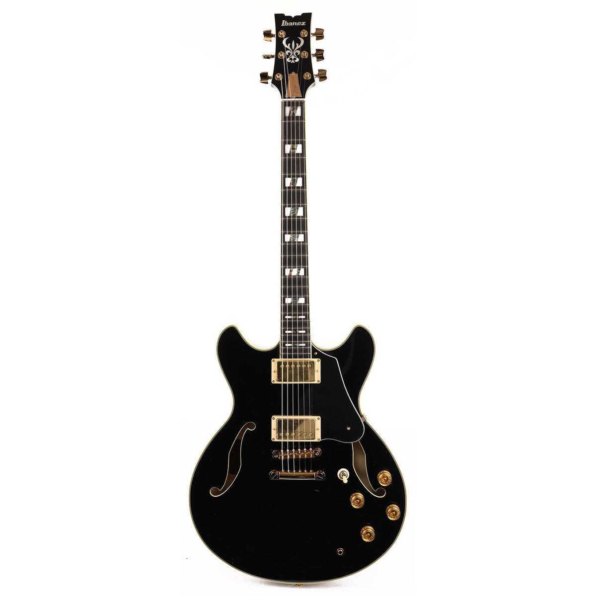 Ibanez JSM20TH John Scofield 20th Anniversary Signature Gloss Black — 2