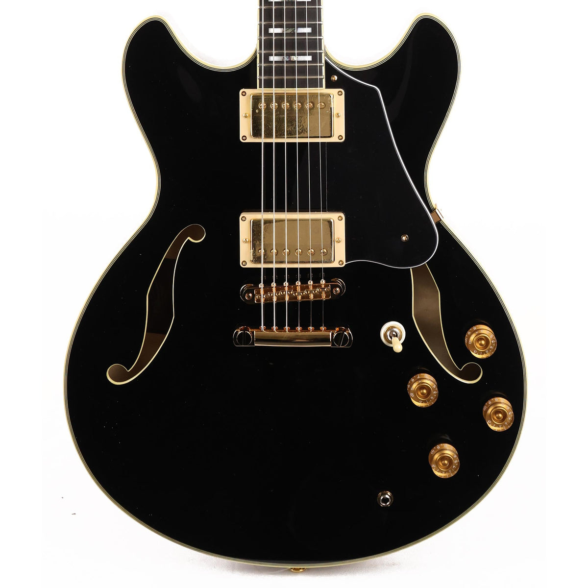 Ibanez JSM20TH John Scofield 20th Anniversary Signature Gloss Black — 1