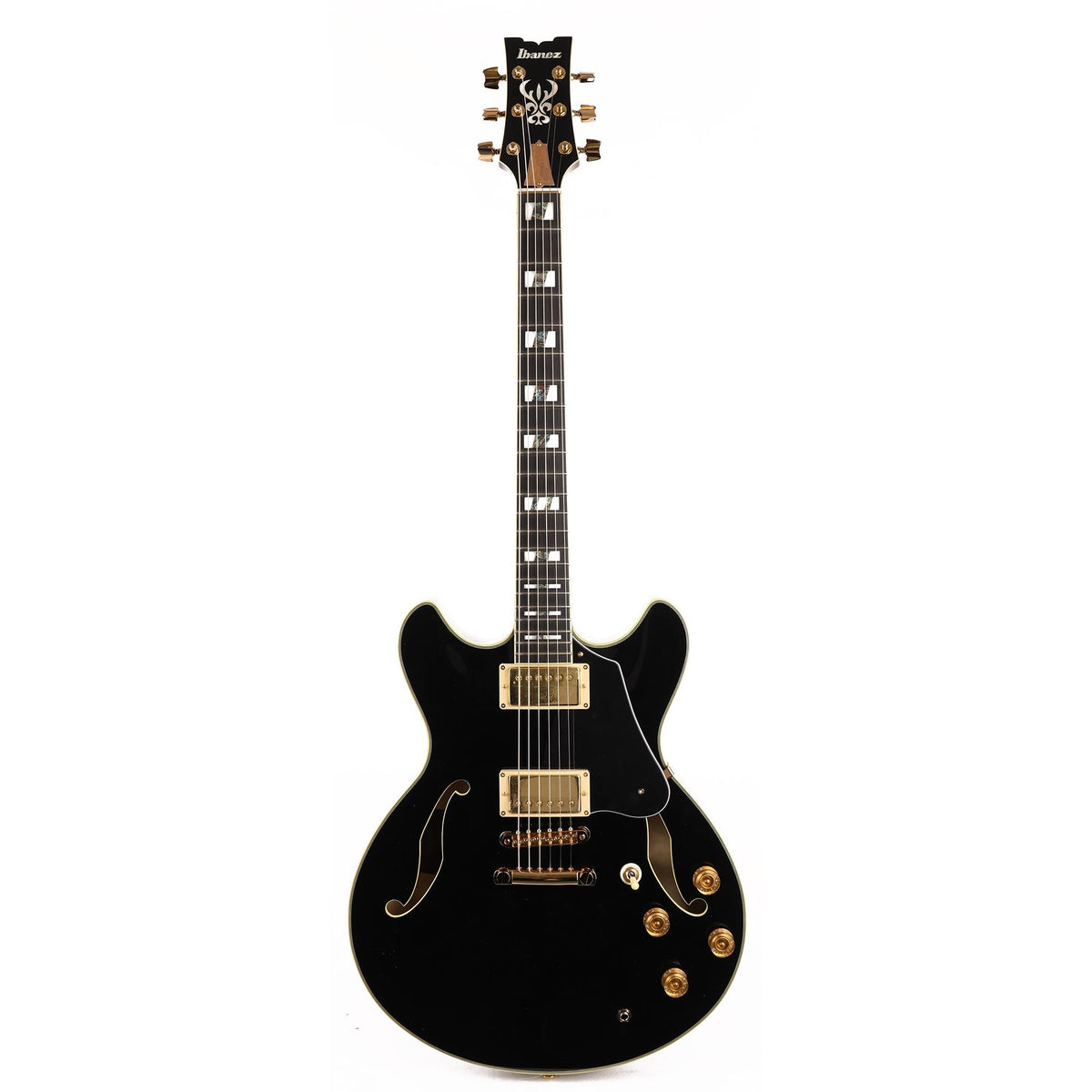 Ibanez JSM20TH John Scofield 20th Anniversary Signature Gloss Black — 2