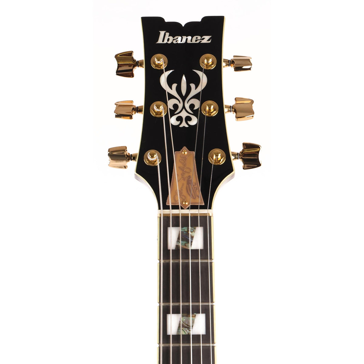 Ibanez JSM20TH John Scofield 20th Anniversary Signature Gloss Black — 4