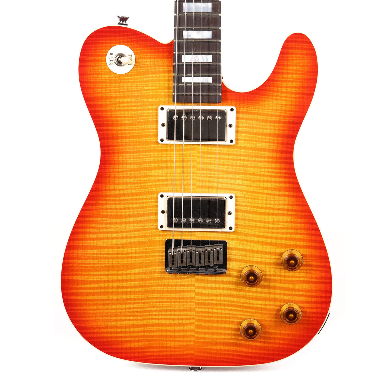 Charvel Custom Shop 1982 Style 2 Stephen Stern Tribute Brazilian Rosewood Cherry Sunburst — 1