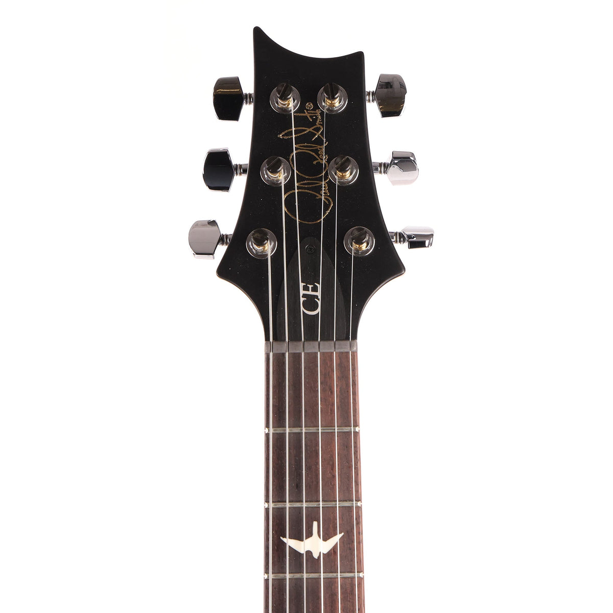 PRS CE 24 Semi-Hollow Faded Purple with Black Wrap and Satin Black Neck — 4