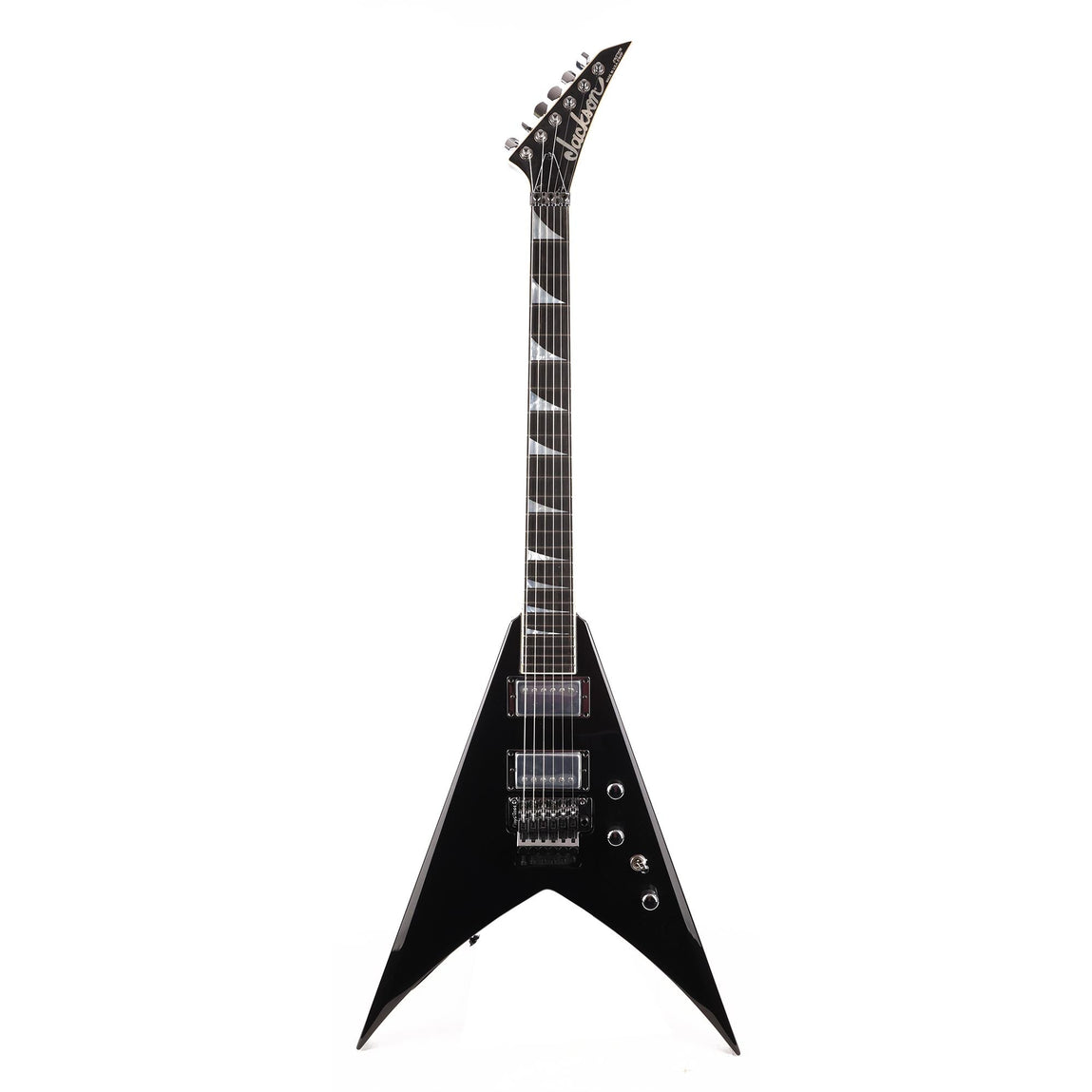 Jackson Custom Shop King V Black Chrome | The Music Zoo