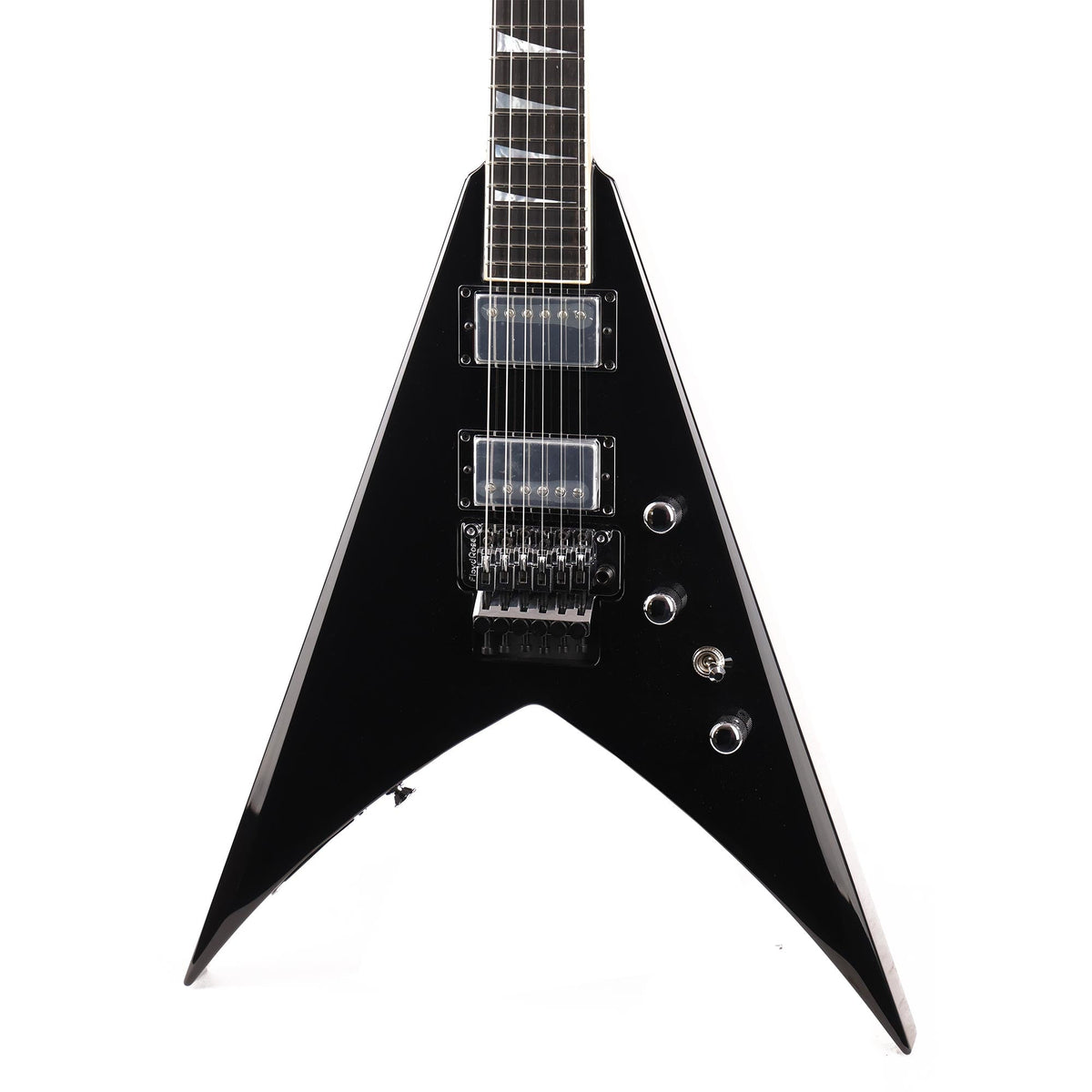 Jackson Custom Shop King V Black Chrome — 7
