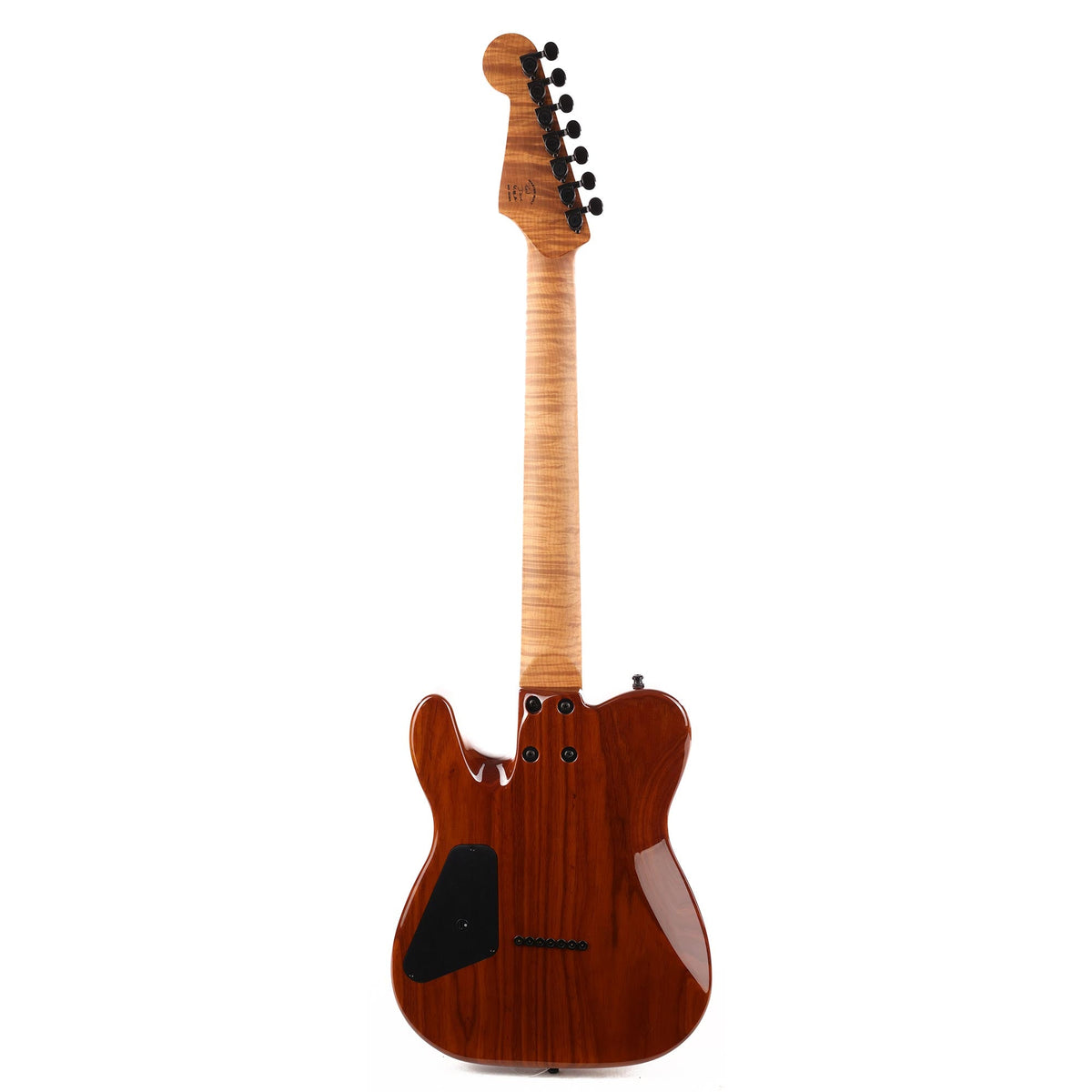 Charvel Custom Shop Style 2 7-String Masterbuilt Red Dave Quilt Maple Top Transparent Amber 2022 — 3