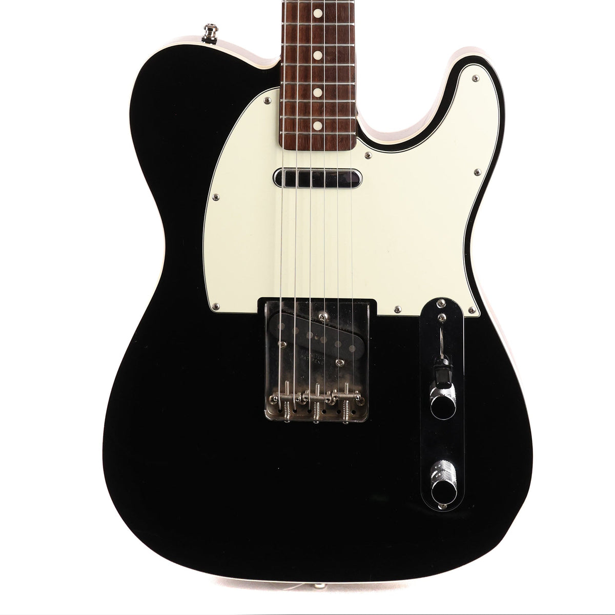 1995 Fender MIJ 1962 Custom Telecaster Black — 1