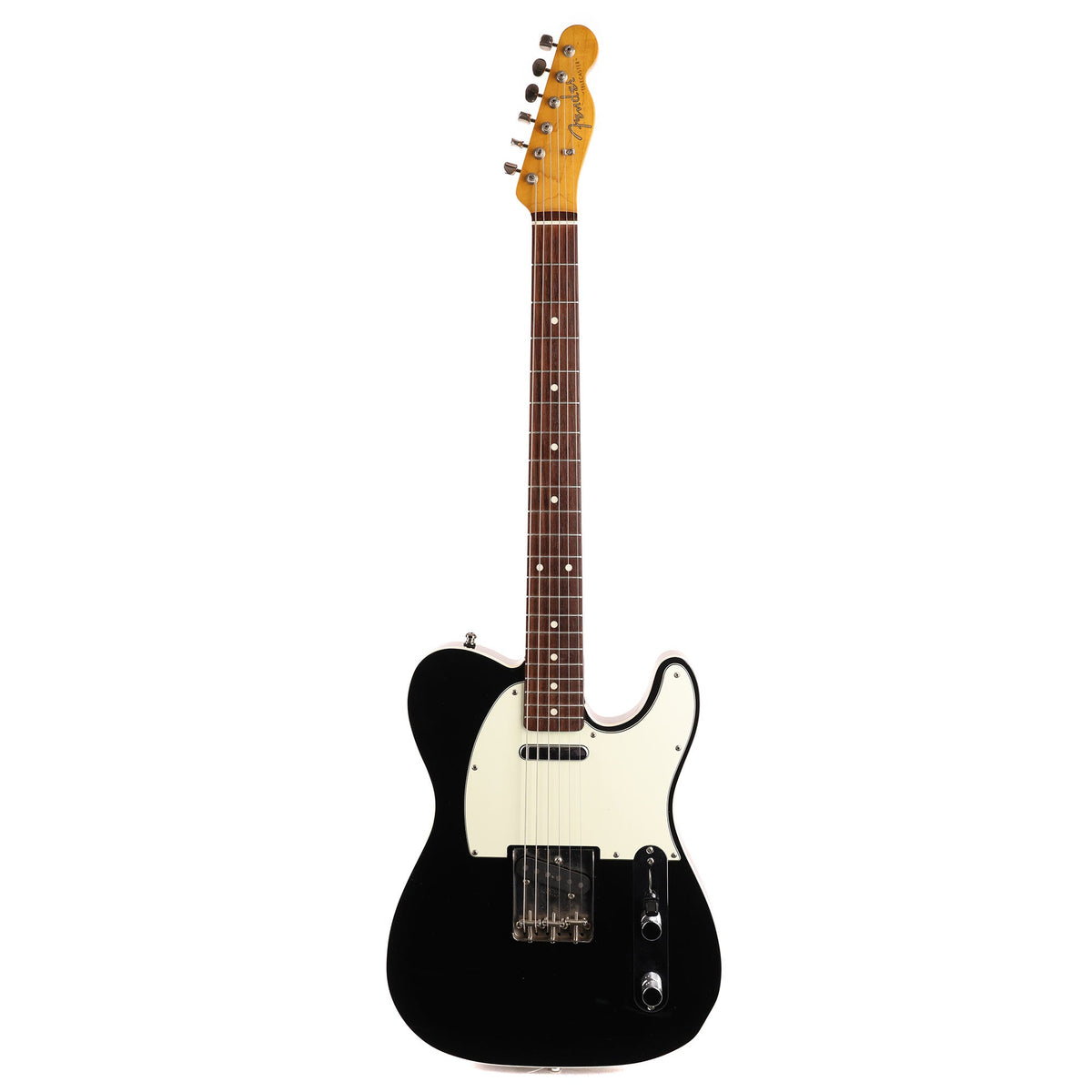 1995 Fender MIJ 1962 Custom Telecaster Black — 2