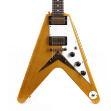 Gibson Custom Shop 1958 Korina Flying V Reissue White Pickguard Natural