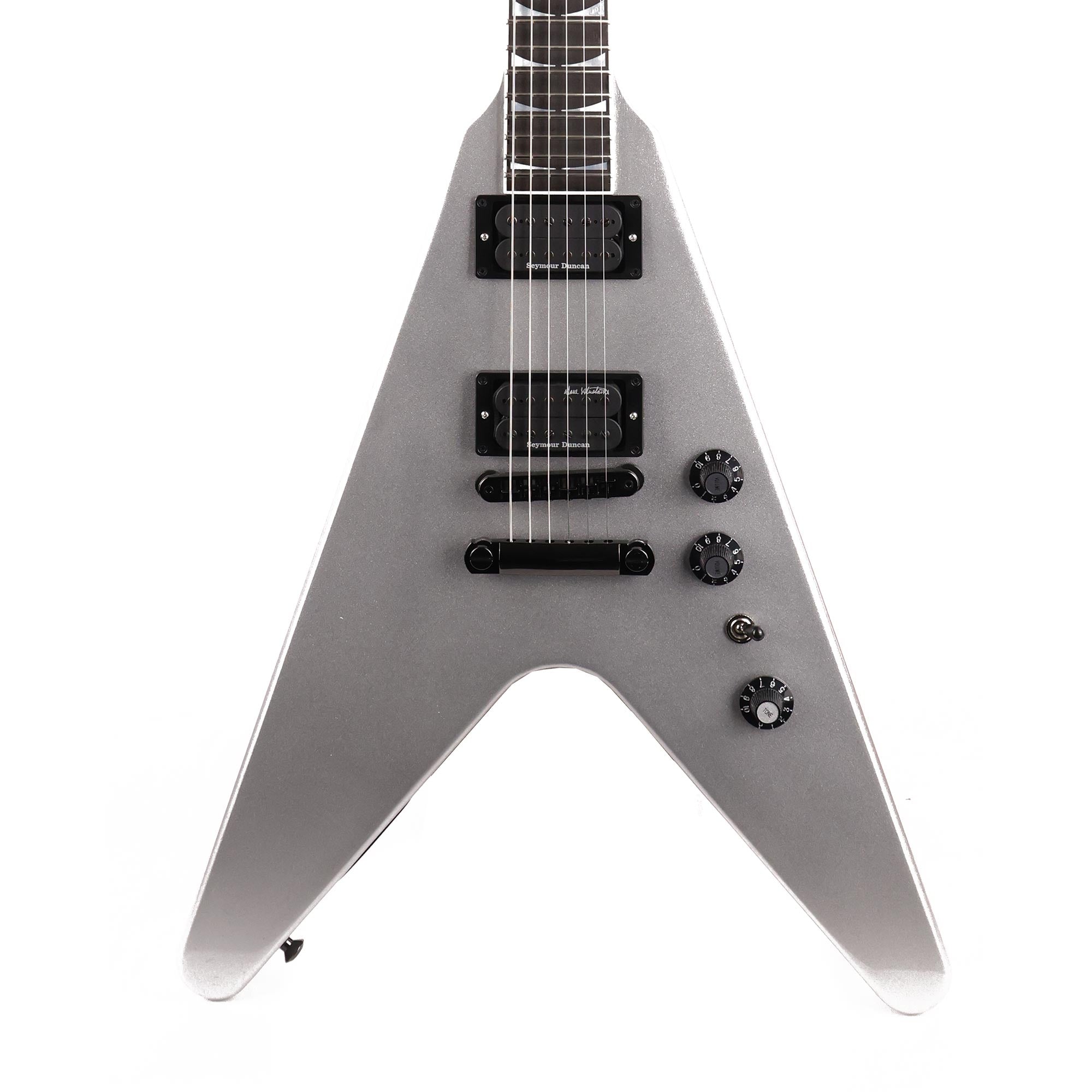 Gibson Dave Mustaine Flying V EXP Metallic Silver Used | The