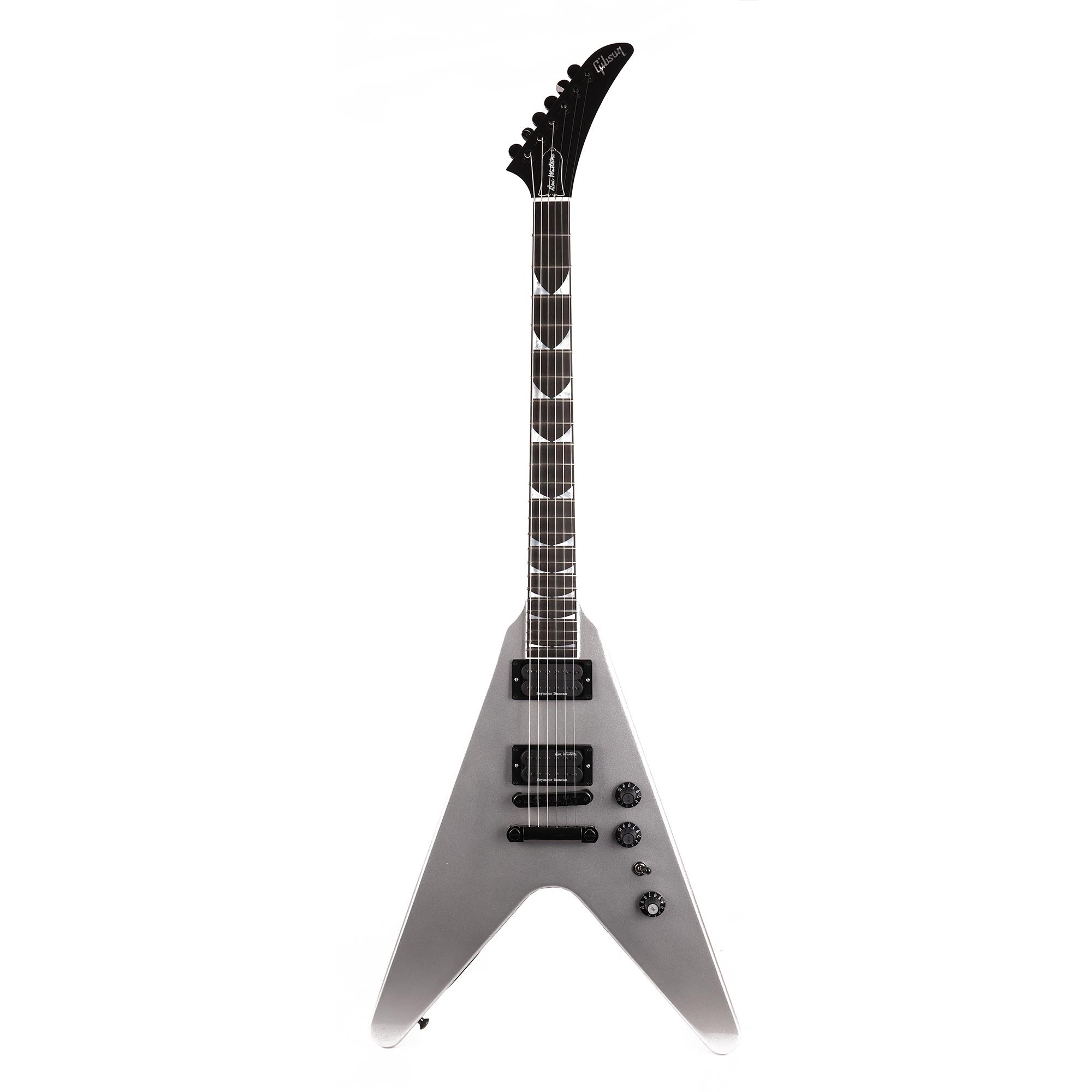 Gibson Dave Mustaine Flying V EXP Metallic Silver Used | The