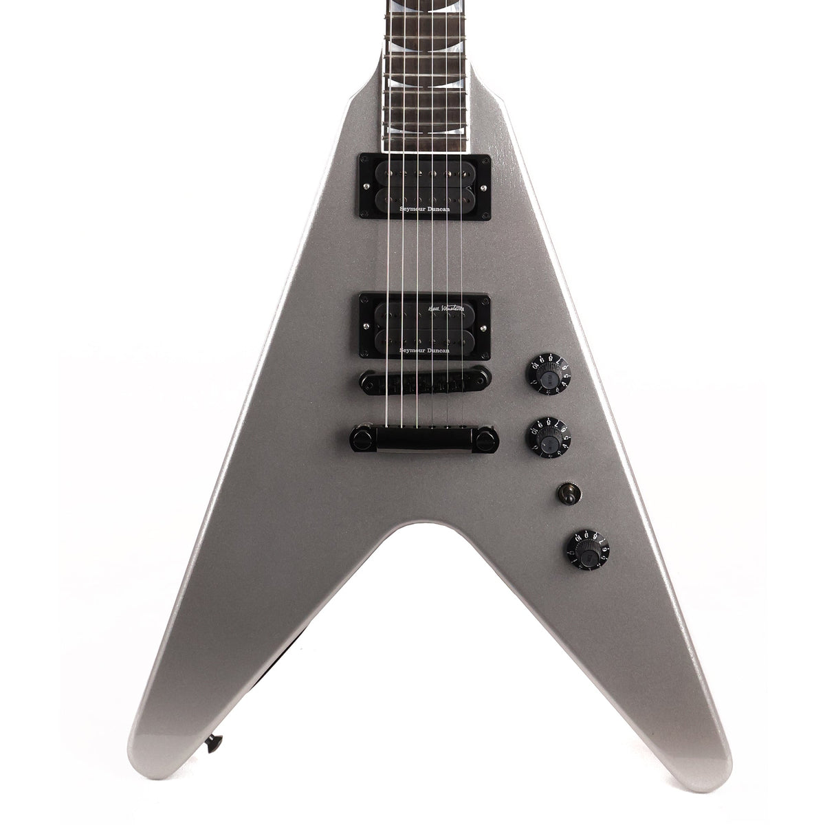 Gibson Dave Mustaine Flying V EXP Metallic Silver — 1