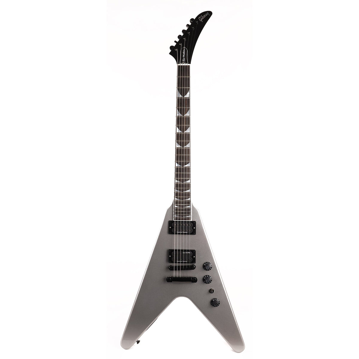 Gibson Dave Mustaine Flying V EXP Metallic Silver — 2