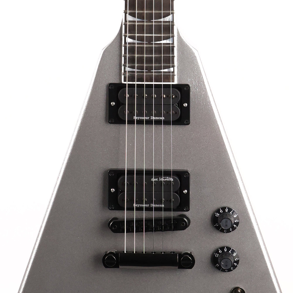 Gibson Dave Mustaine Flying V EXP Metallic Silver — 6