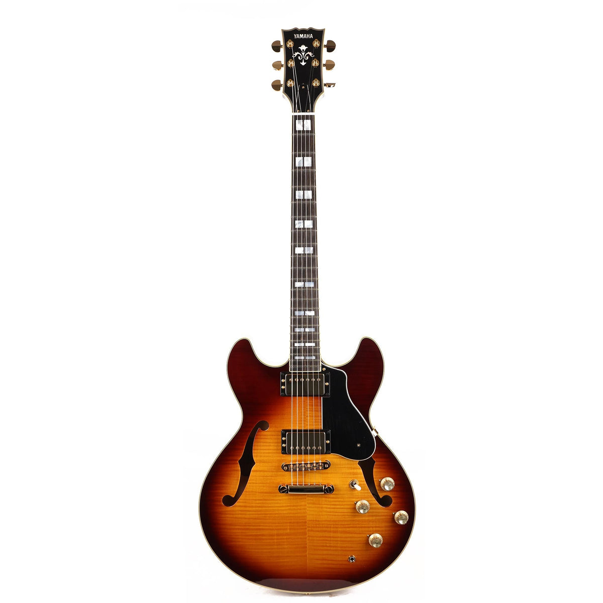 Yamaha SA2200 Semi-Hollow Violin Sunburst — 2