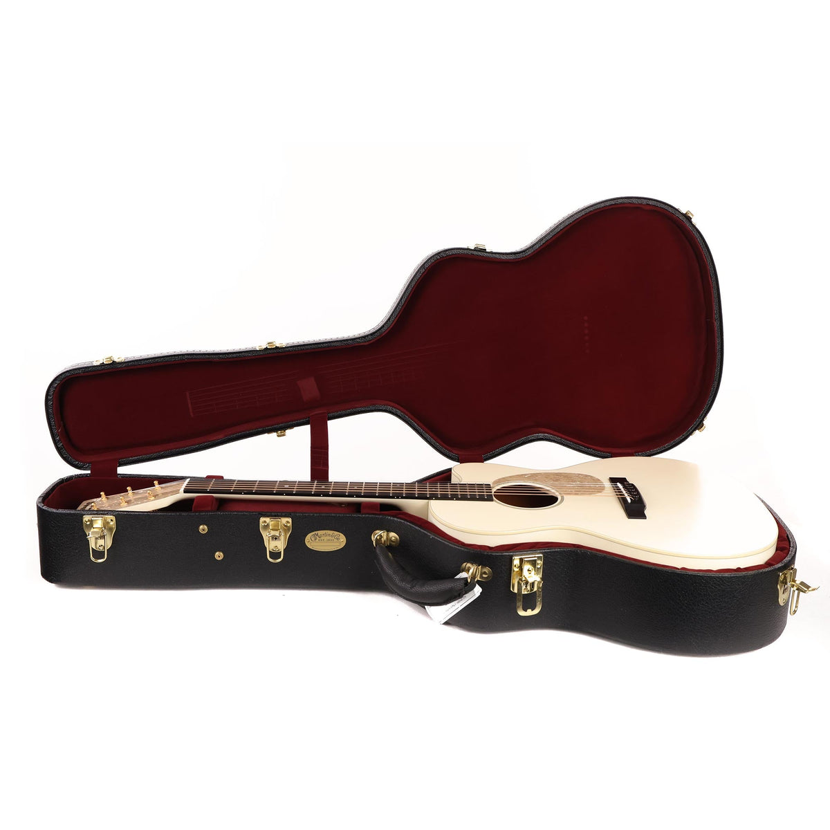 Martin Custom Shop 00 14-Fret Cutaway Acoustic-Electric Satin White — 8