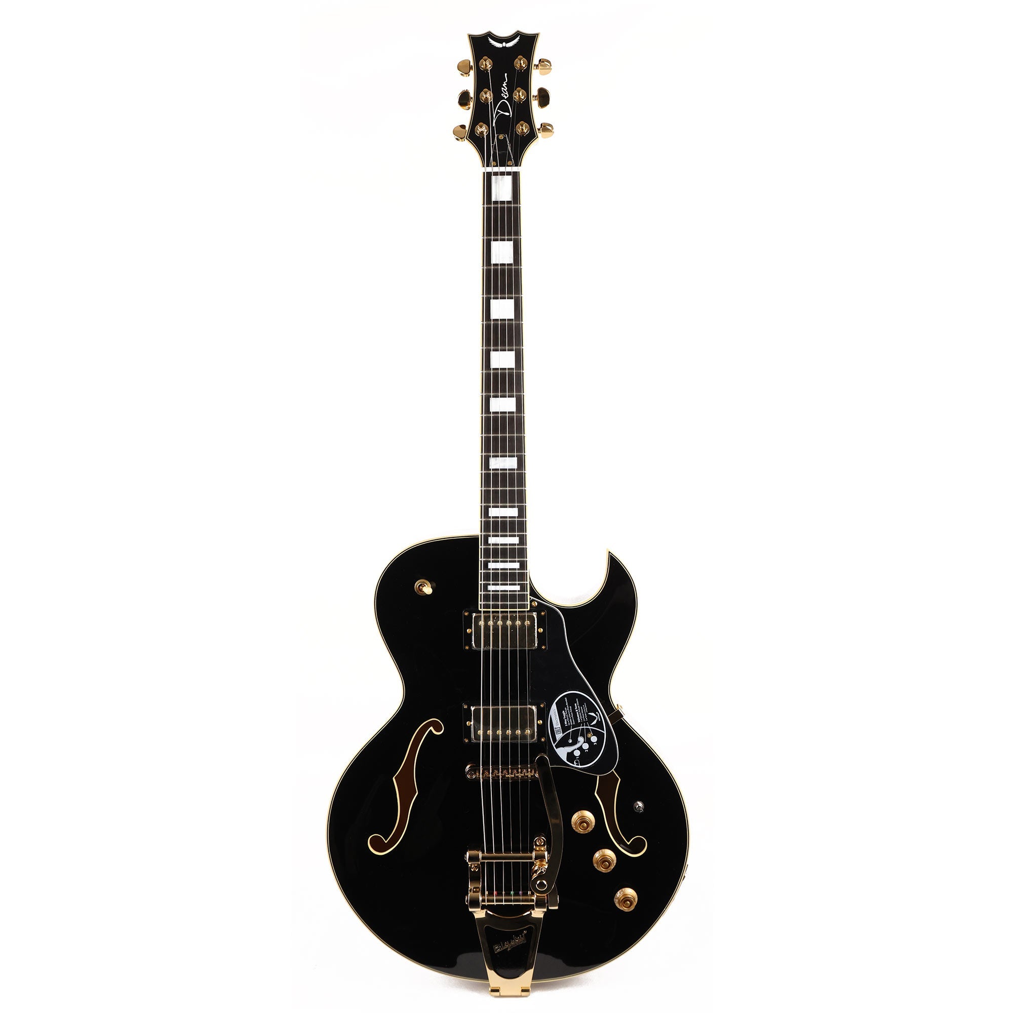 Dean Colt Bigsby with Piezo Classic Black | The Music Zoo