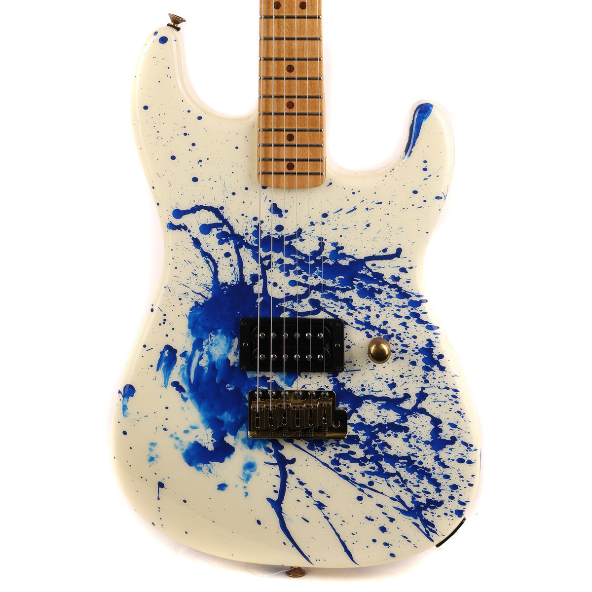 Charvel Grover Jackson Legacy Series Blue Bloodsplatter San Dimas 2008 — 1