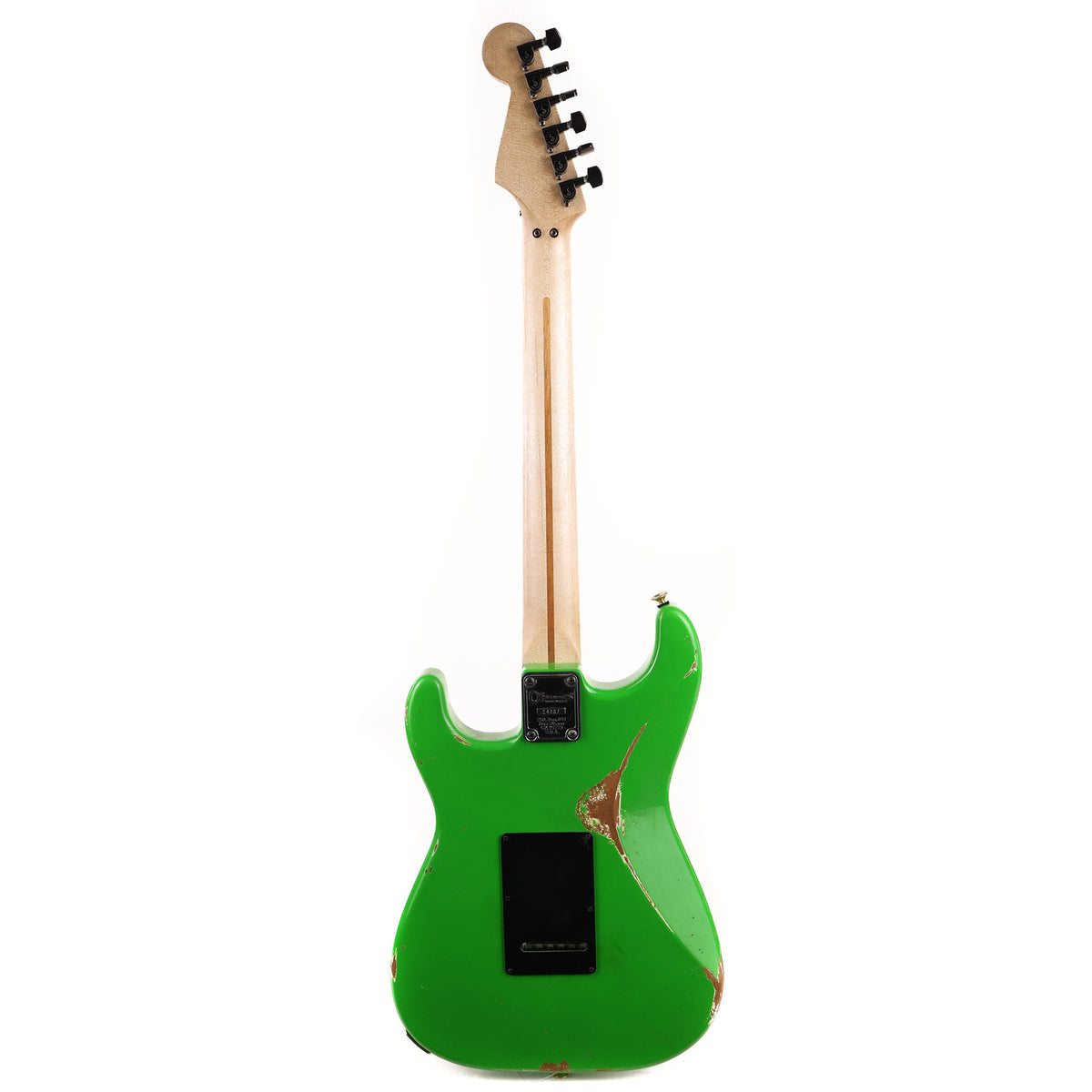 Charvel Custom Shop So Cal HSH Nitro Aged Slime Green — 3
