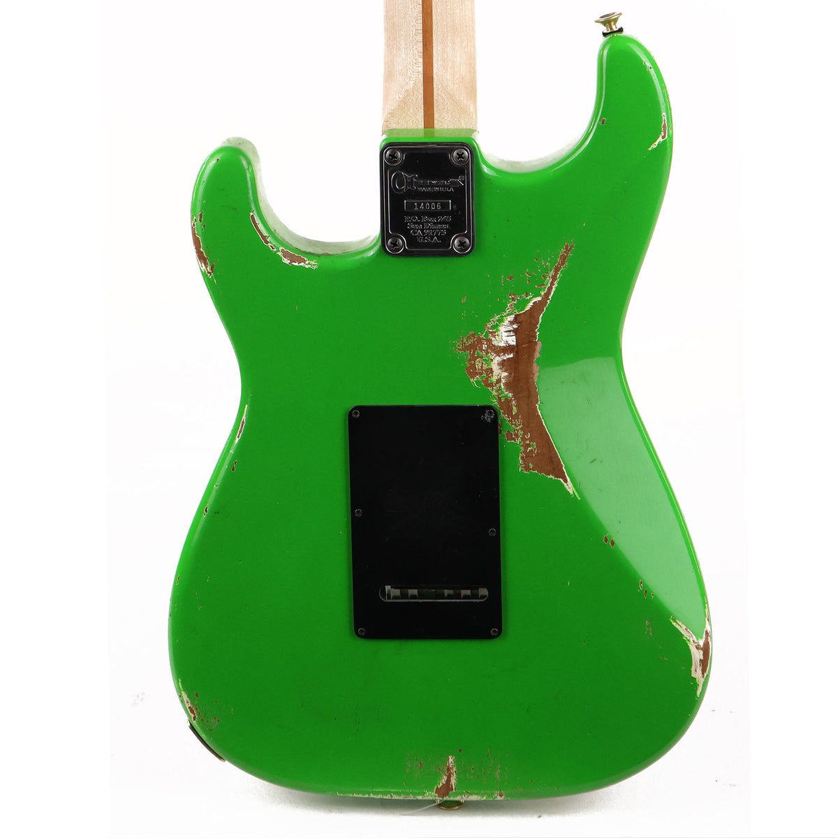 Charvel Custom Shop So Cal HSH Nitro Aged Slime Green — 6