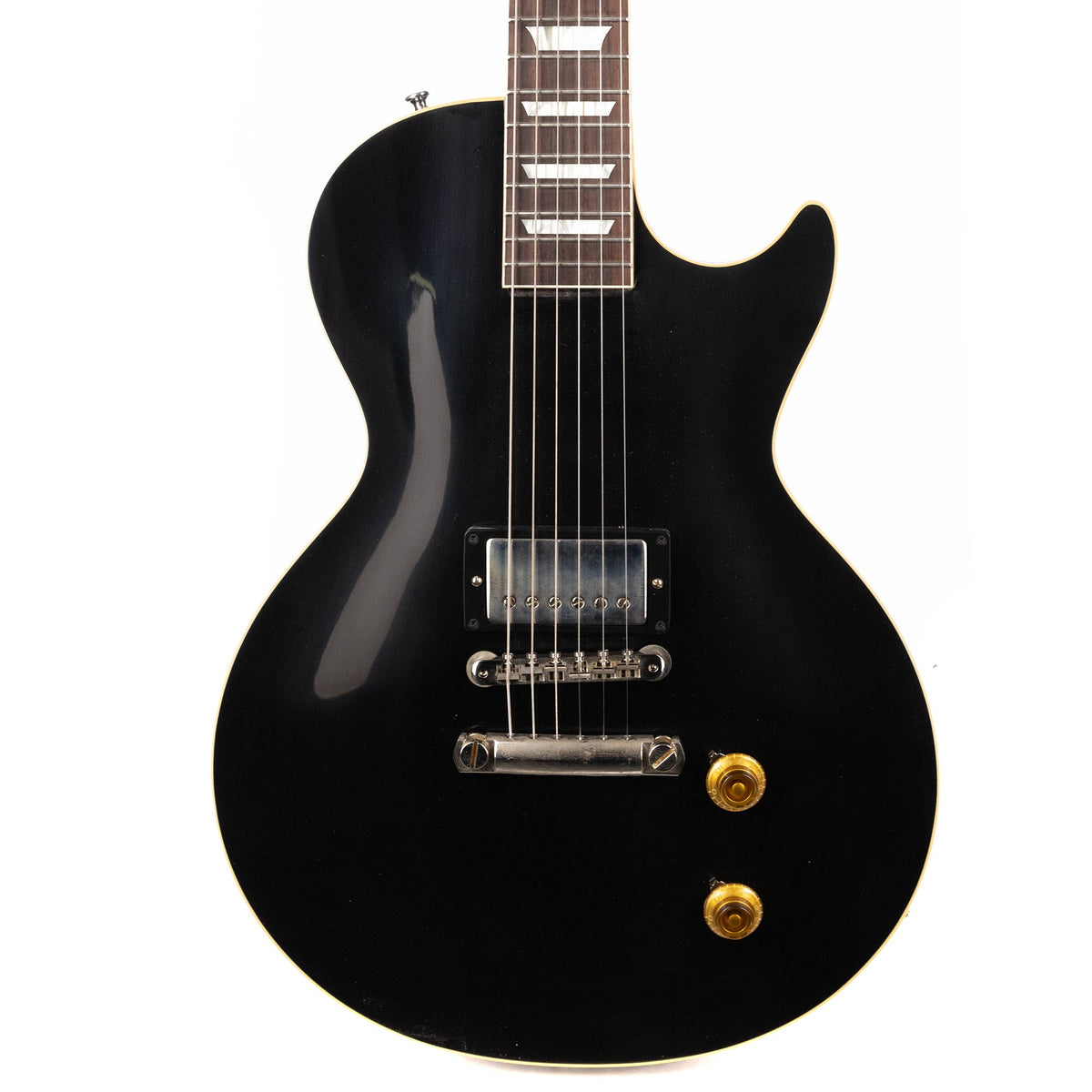 Gibson Custom Shop 1957 Les Paul Single Pickup Made 2 Measure Ebony VOS — 1