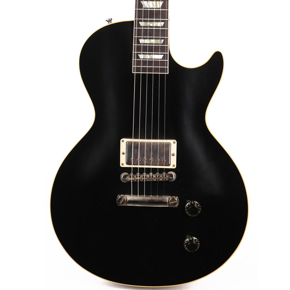 Gibson Custom Shop 1957 Les Paul Single Pickup Made 2 Measure Ebony VOS — 1