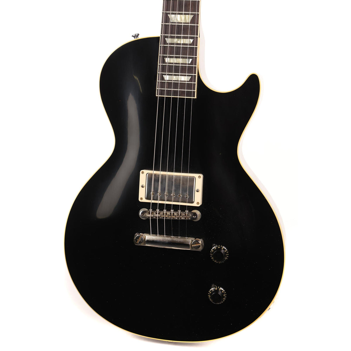 Gibson Custom Shop 1957 Les Paul Single Pickup Made 2 Measure Ebony VOS — 7