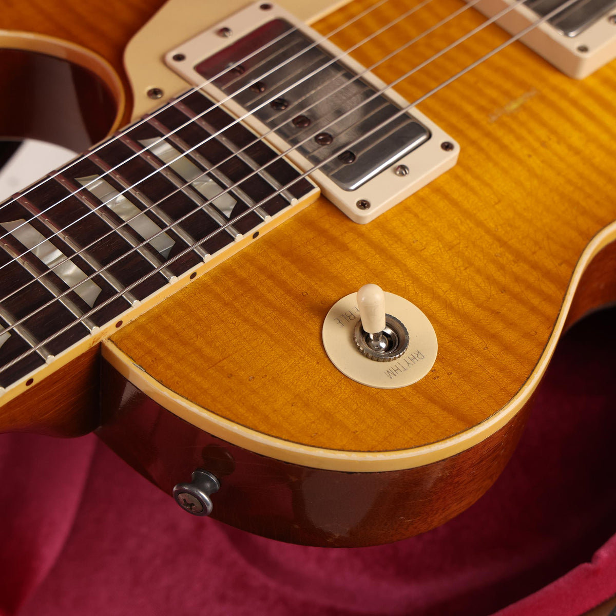 Gibson Custom Shop 1959 Les Paul Reissue Ultra Heavy Aged Dirty Lemon Fade Made 2 Measure — 8