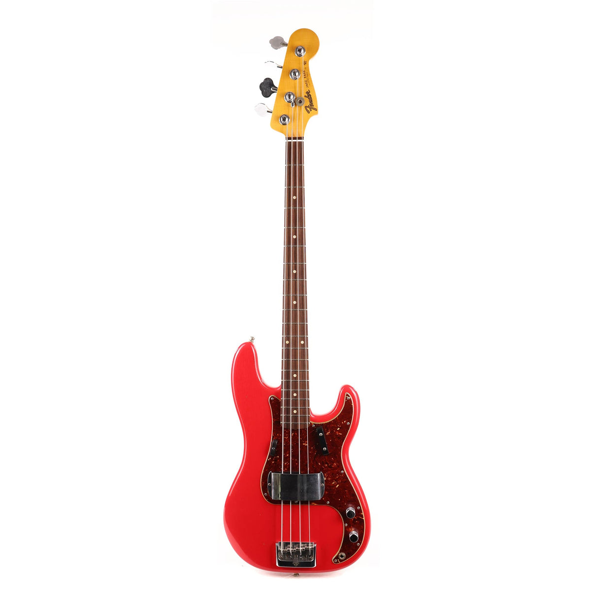 Fender Custom Shop Custom Shop Postmodern P/J Bass Journeyman Relic Hot Rod Red 2017 — 2