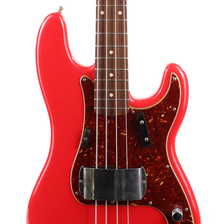 Fender Custom Shop Custom Shop Postmodern P/J Bass Journeyman Relic Hot Rod Red 2017