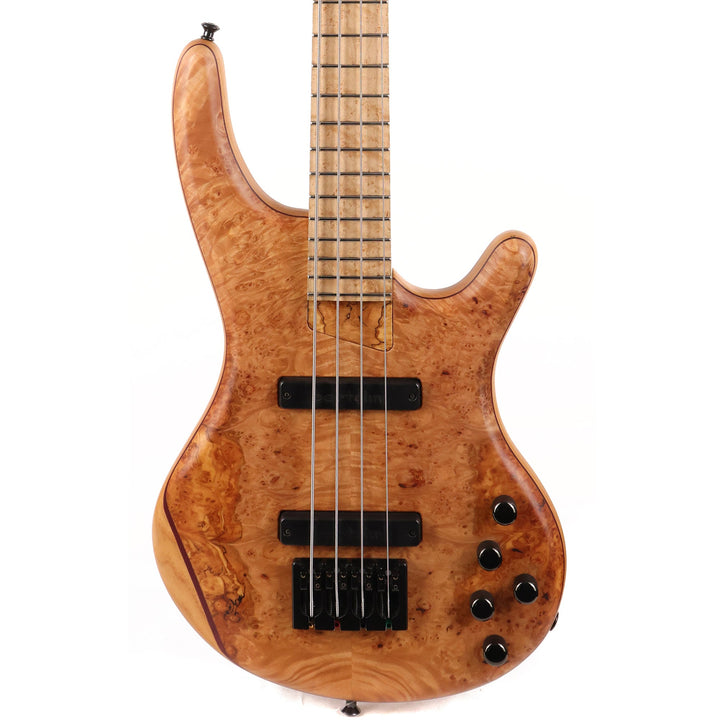 Adler Custom 4-String Bass Burl Maple Top Natural