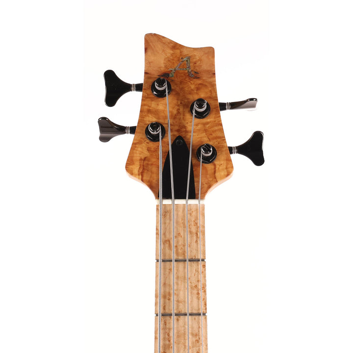 Adler Custom 4-String Bass Burl Maple Top Natural