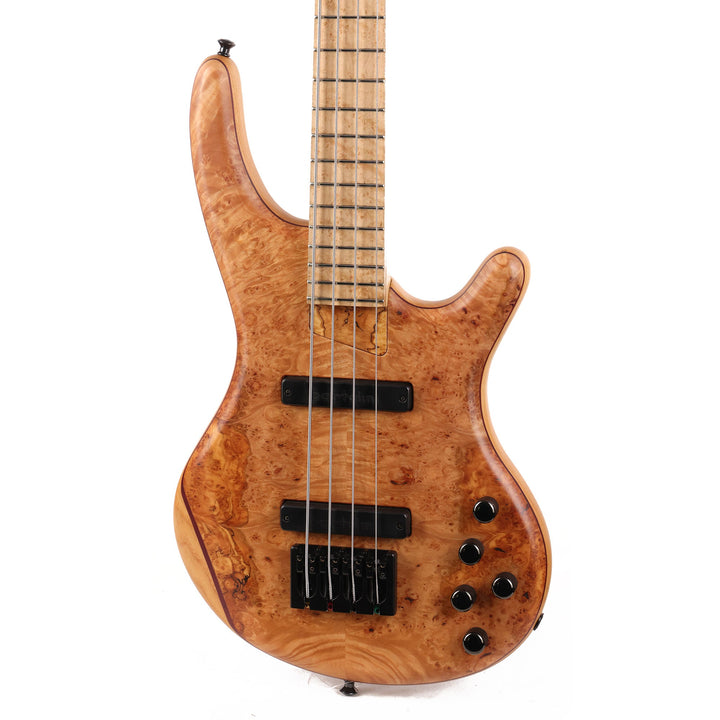 Adler Custom 4-String Bass Burl Maple Top Natural