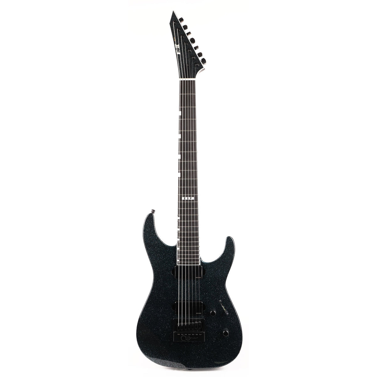 ESP E-II M-II 7B Baritone EverTune Granite Sparkle — 2