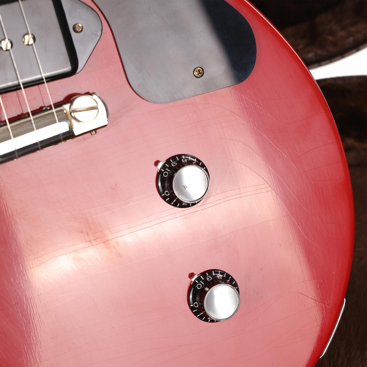 Gibson Custom Shop '57 Les Paul Junior VOS Cardinal Red Made 2 Measure — 10
