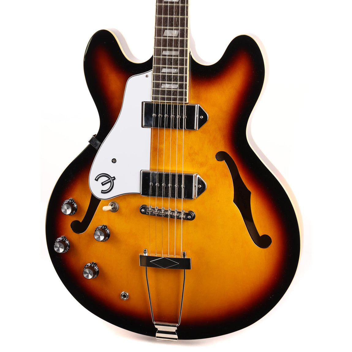 Epiphone Casino Vintage Sunburst Left-Handed Used | The Music Zoo