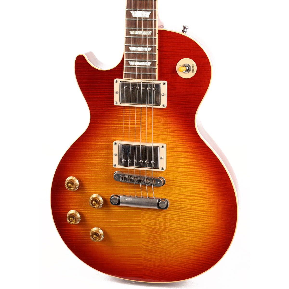 Gibson Les Paul Standard Premium Plus Left-Handed Heritage Cherry Sunburst 2004 — 7