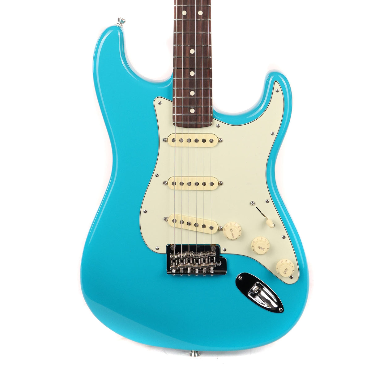 Fender American Pro II Stratocaster Miami Blue — 1