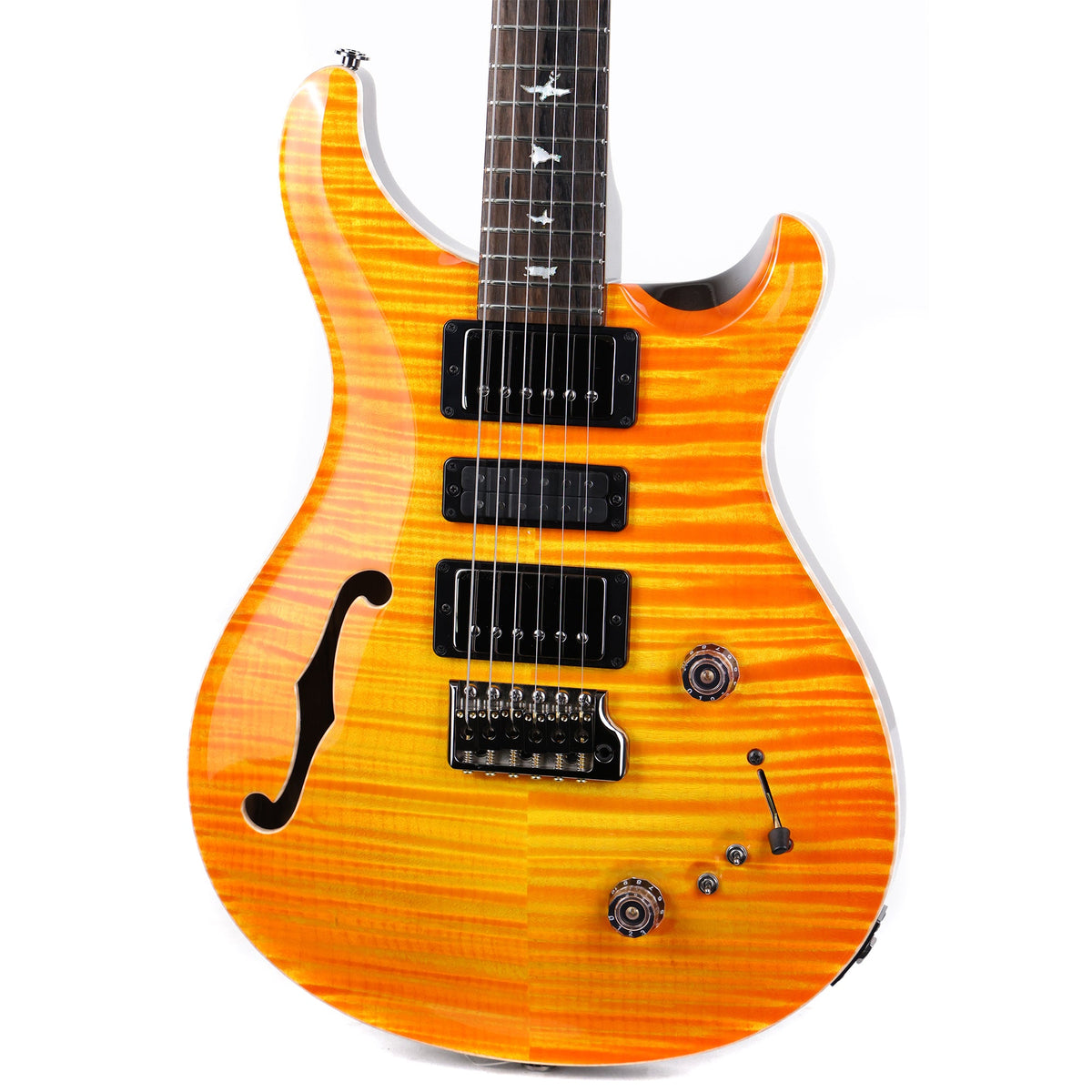 PRS 2022 Private Stock Special Semi-Hollow Limited Edition Citrus Glow — 7