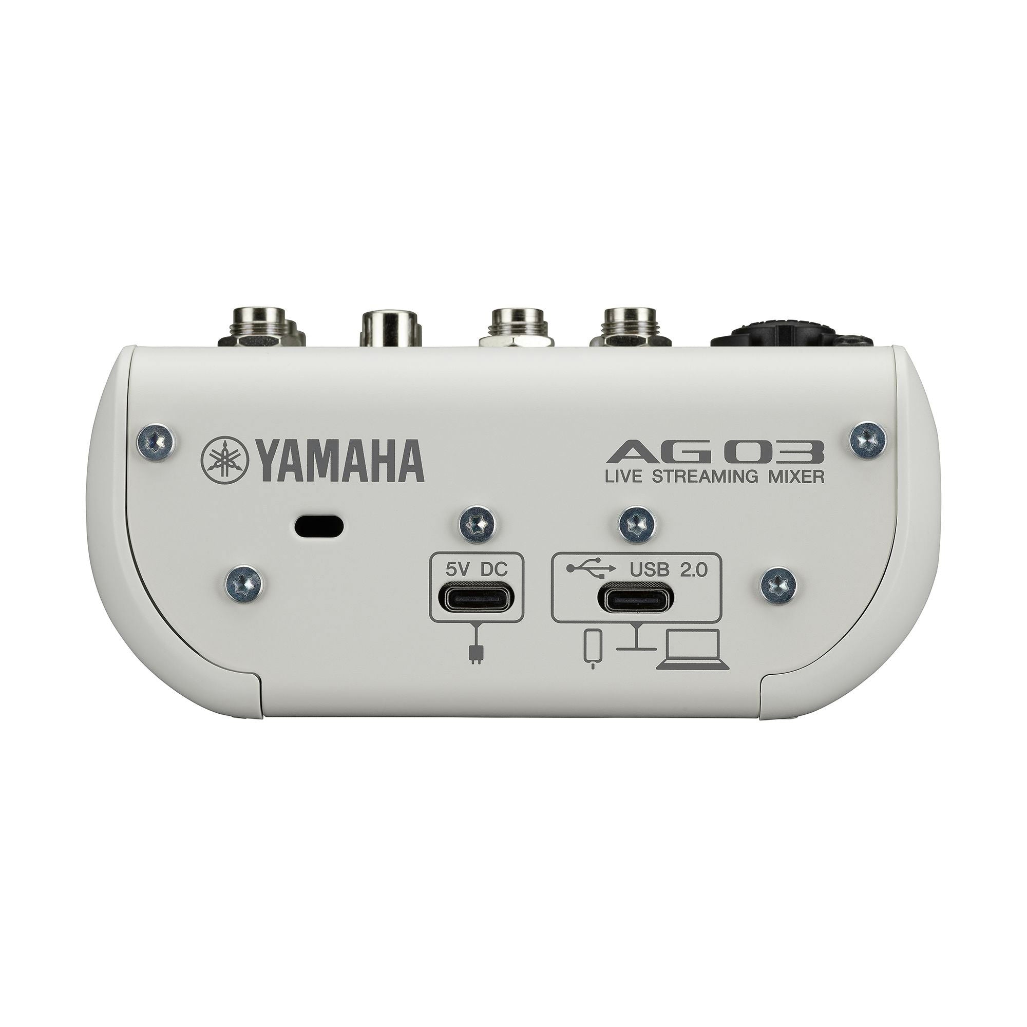 Yamaha AG03MK2 3-Channel Mixer USB Interface White | The Music Zoo